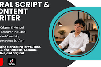 be your creative script and content writer