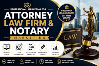 do attorney law firm and notary marketing