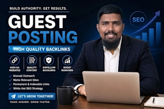 build high authority business backlink SEO for google ranking