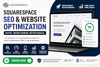 optimize squarespace website SEO speed and mobile responsiveness