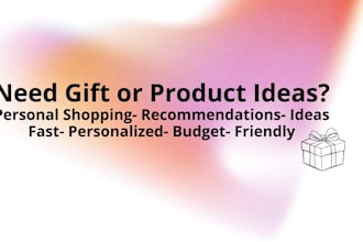 find the best products, gifts, or ideas based on your needs