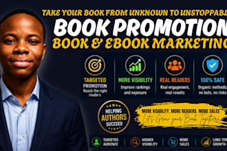 do organic book promotion, amazon book promotion, book and ebook marketing