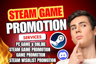 do steam game promotion, steam game marketing boost steam game wishlist, roblox