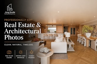 professionally retouch luxury real estate photos