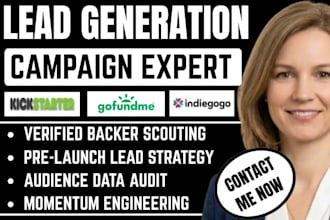 create and promote fundraising crowdfunding campaign backer list for gofundme