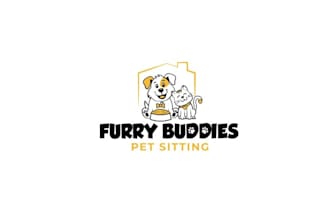 design pet dog cat animal veterinary clinic pet shop logo