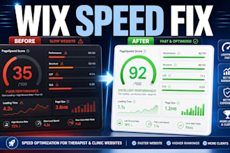fix your wix website speed optimization and core web vitals for wix website