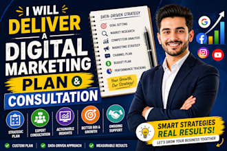 create a DIY marketing strategy plan and teach digital marketing