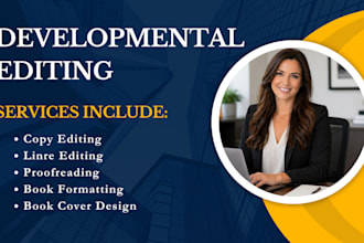 line and developmental editing your non fiction book