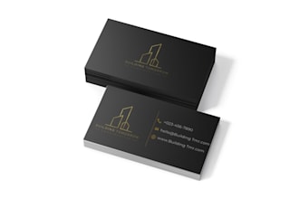 design very simple minimalistic business cards