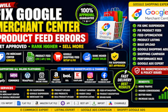 fix google merchant center product feed errors fix suspension product feed gmc