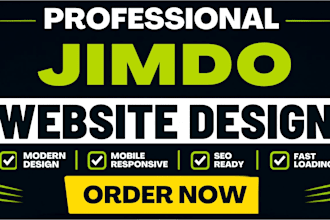 design jimdo website redesign a professional jimdo website with SEO setup