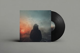 design album or single cover art