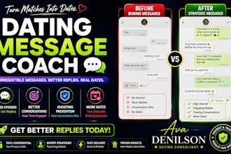 improve your tinder, bumble, hinge messages for more replies and dates