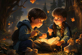 do childrens book illustration