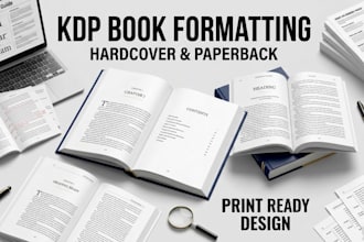 do book formatting for amazon kdp hardcover