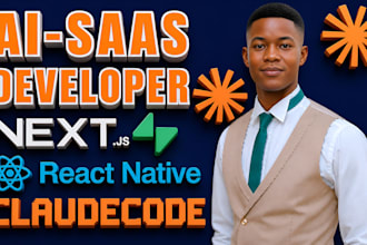full stack ai saas app ai saas developer next js claude code vercel deployment