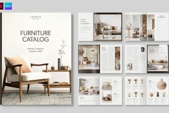 b2b product catalog for office or home equipment, furniture, wholesale business