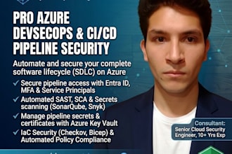 implement azure devsecops and secure ci cd pipelines