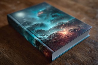 do fantasy book cover, thriller book cover design