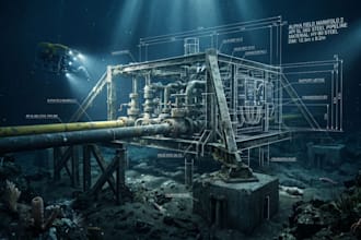 design subsea supports and offshore foundation structures