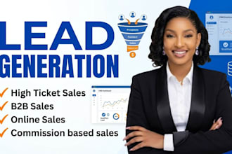 high ticket sales closer b2b sales closer online sales closer lead generation