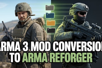 convert arma 3 mods to arma reforger professionally