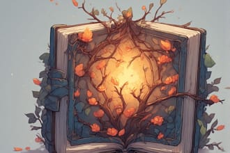 design a unique and captivating book artwork