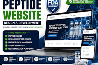 build fda complaint peptide research peptide or nutracevical website