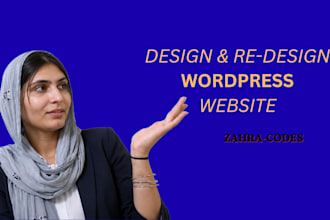 built custom wordpress website 80 USD