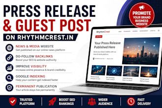 publish your press release on a news and media website