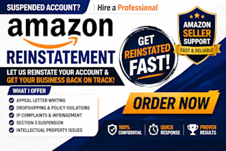 reactivate amazon account suspended fix listing section 3 asin amazon appeal poa