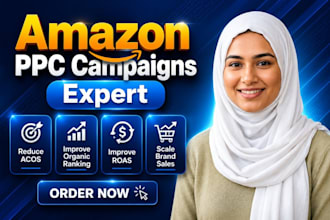 setup and manage profitable amazon PPC campaigns, amazon ppc ads expert