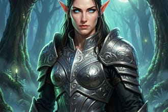 dnd character art and dnd character art