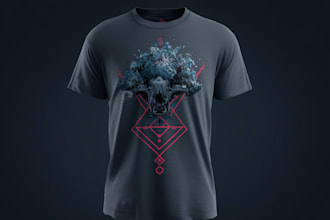 do simple and trendy t shirt design