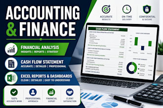 do accounting and finance, financial analysis and cash flow statements
