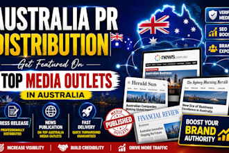 distribute your press release to top australia media outlets PR distribution