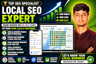local SEO, gbp optimization, and google maps ranking in the local 3 pack