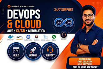 setup devops, cloud deployment, ci cd and automation