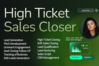 sales closer sales representative, b2b sales agent sales rep