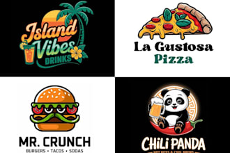 design food adverts for takeaways restaurants and cafes