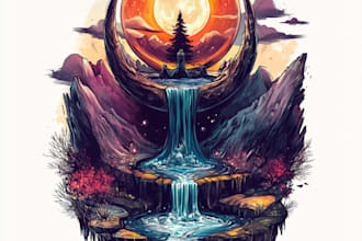 make a fantasy logo