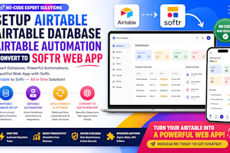 setup airtable airtable database airtable automation convert to softr web app