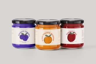 design premium product label and packaging design
