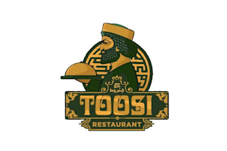 design high resolution food company logo