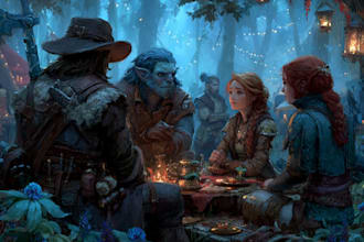 draw your dnd party