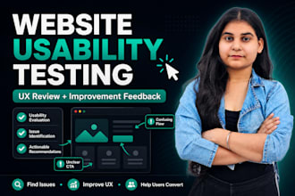 review your website usability and user experience