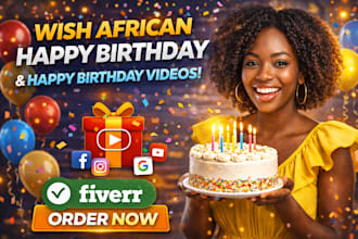 african happy birthday video african happy birthday video