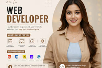 create a professional wordpress website design