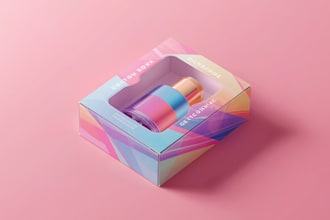 design creative box, pouch and label packaging design